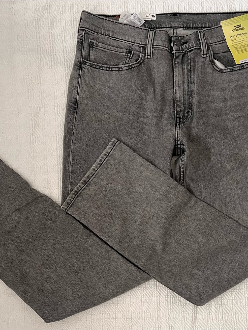 Levi's Men's Slim Straight Gray Jeans